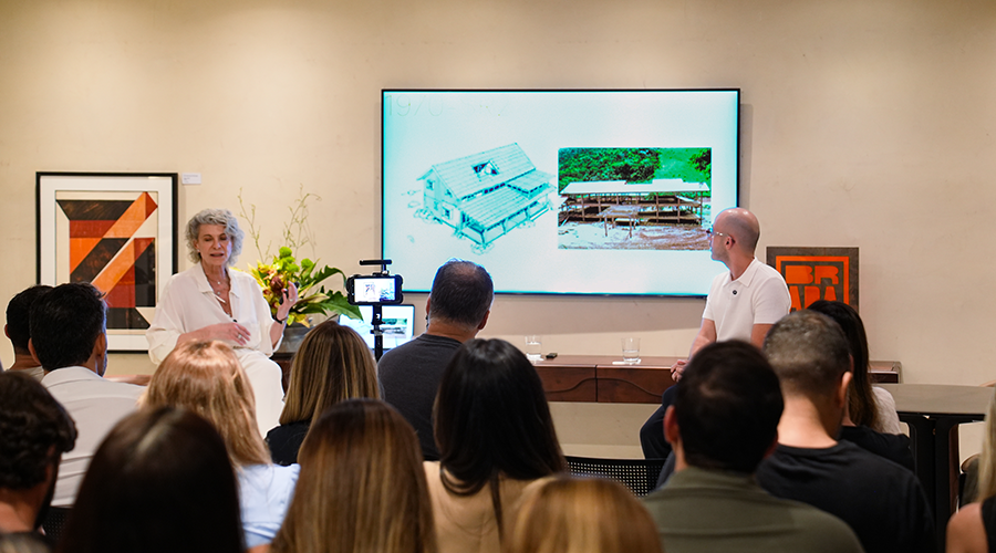 Eterno Agora Conexões recebe Gisele para uma conversa sobre design, repertório e os caminhos do contemporâneo