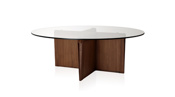 Mesa de jantar Voile  projeto  de 